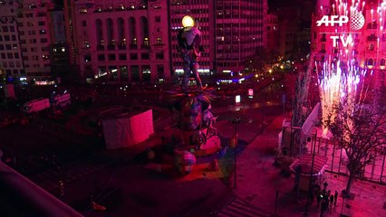 اختتام فعاليات مهرجان فالنسيا الإسبانى المعروف باسم " فالاس"