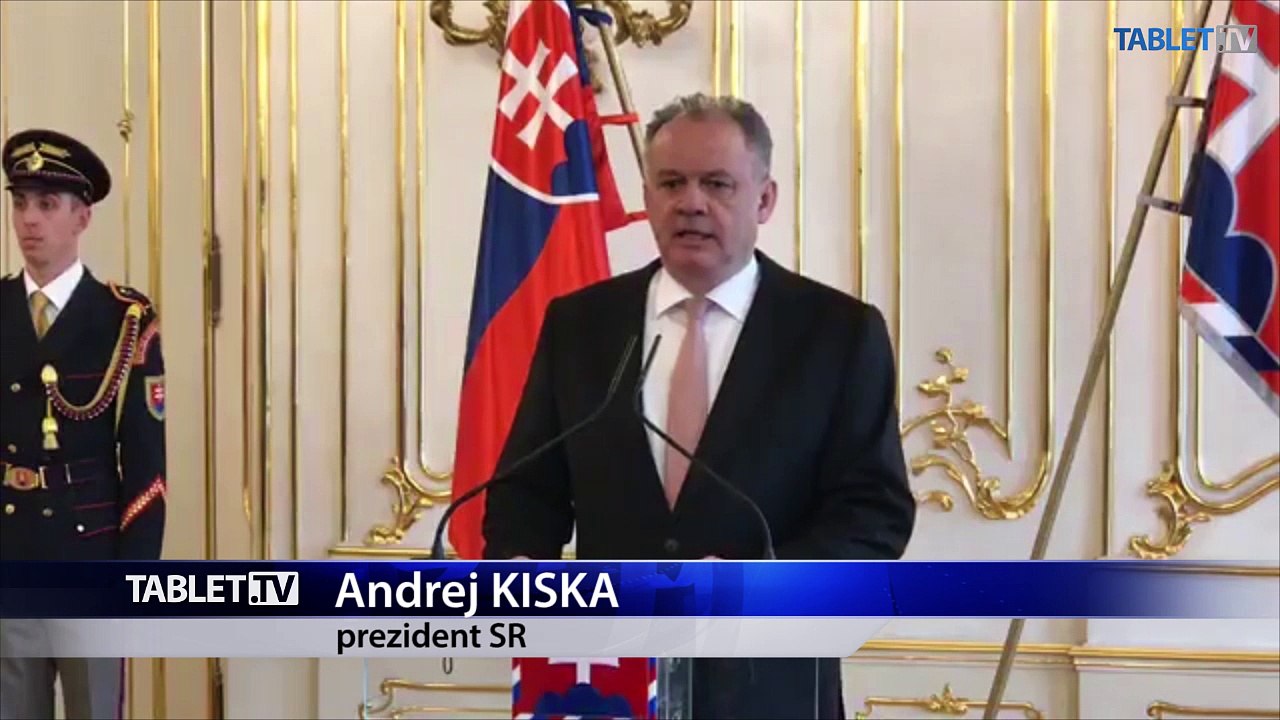 ZÁZNAM: Vyhlásenie prezidenta A. Kisku