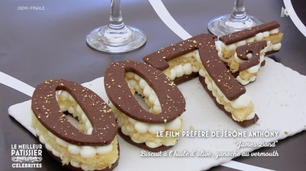 Le gâteau 007 de Jérôme Anthony (Meilleur Pâtissier) - ZAPPING CUISINE DU 20/03/2018