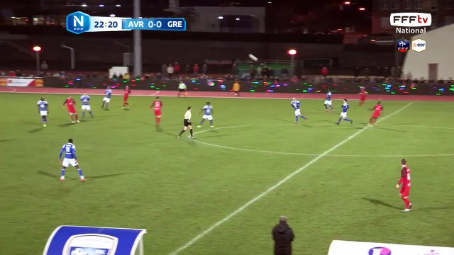 Centre qui finit dans le petit filet