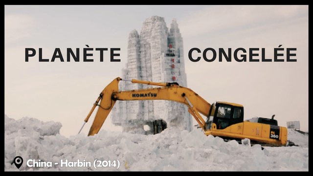 Le monde gelé: la glace, la neige et les montagnes