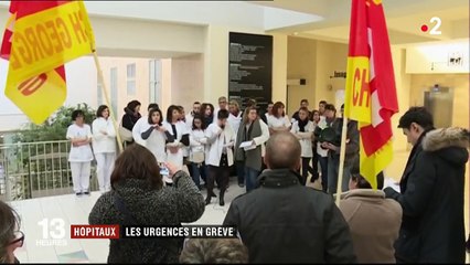 Hôpitaux : les urgences en grève