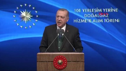 Beştepe'de 101 İlçeye Doğalgaz Dağıtım Töreni -7