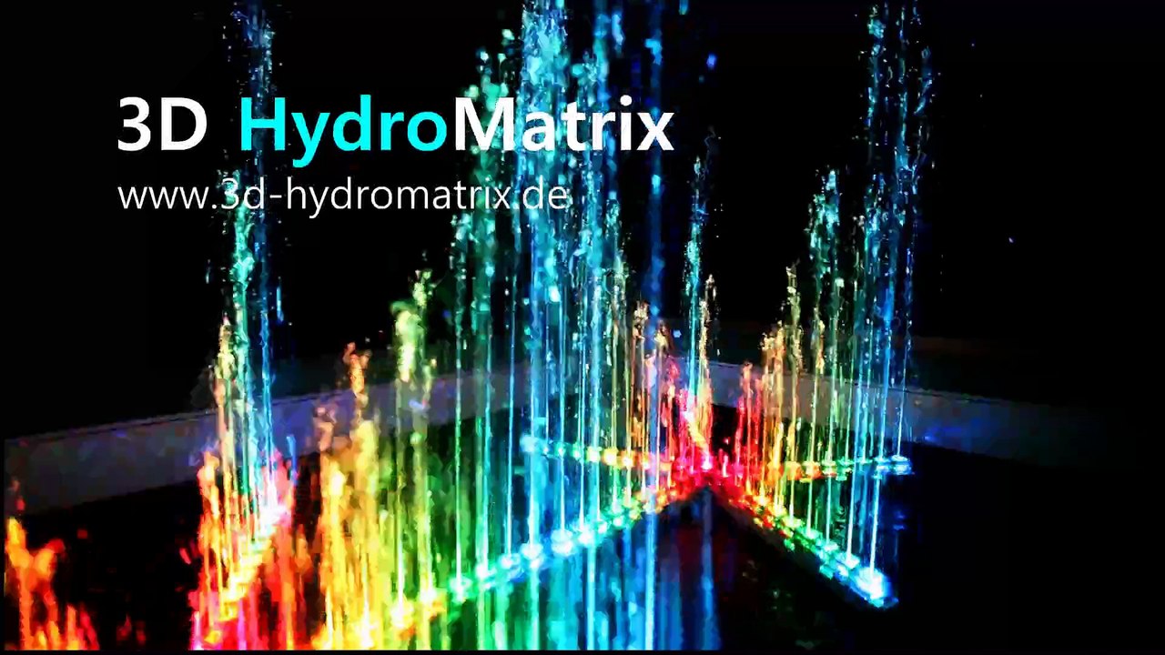 Animated Water Visualisation 3D HydroMatrix