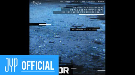 Stray Kids "I am NOT" Inst. Lyric Card 3 "Mirror"