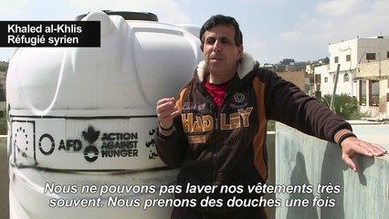 Au nord de la Jordanie, l'eau rare avec l'afflux des réfugiés