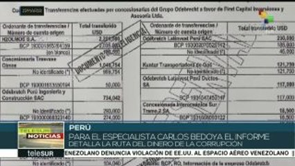Perú: informe de UIF detalla depósitos millonarios de Odebrecht a PPK