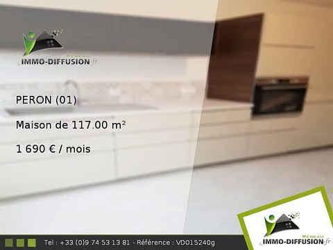 Maison 117.00m2 A louer sur Peron - 1 690 Euros/mois