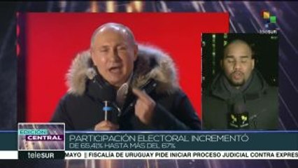 Rusia: sin precedentes, victoria electoral de Vladimir Putin