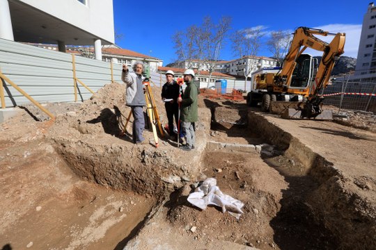 Fouilles archéologiques à Toulon
