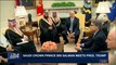 i24NEWS DESK | Saudi crown prince Bin Salman meets pres. Trump | Tuesday, March 20th 2018