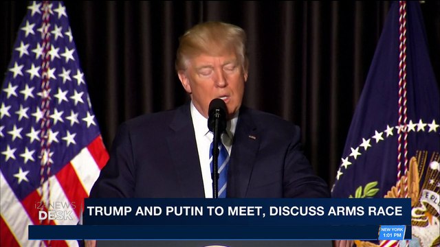 i24NEWS DESK | Trump and Putin to meet, discuss arms race | Tuesday, March 20th 2018