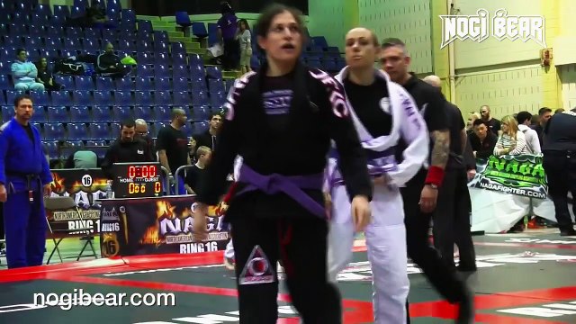GIRLS GRAPPLING: Lauren Rose vs Gillian Silver REMASTERED 6 Classic • NAGA World Championship 04.25.15 • Female No Gi Grappling