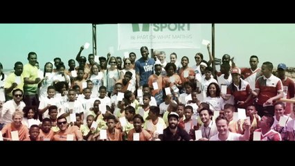 Drogba launches Peace and Sport campaign in Colombia