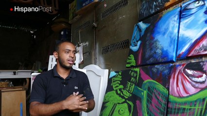 Conocimos a un artista que jamás pintaría a Maduro ni a Chávez