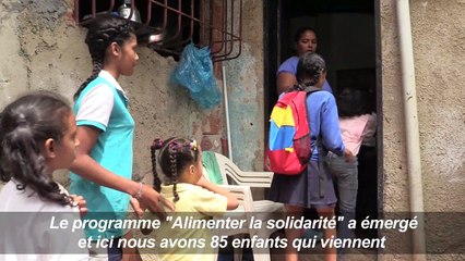 Au Venezuela, la solidarité au menu d'une favela de Caracas