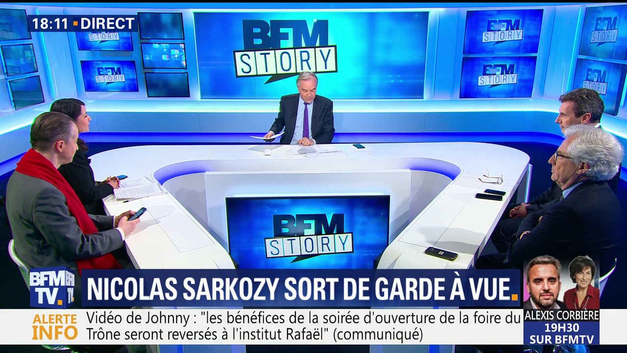 Soupçons de financement libyen: Nicolas Sarkozy en garde à vue