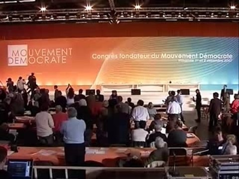 Discours d'ouverture du congrès du Modem