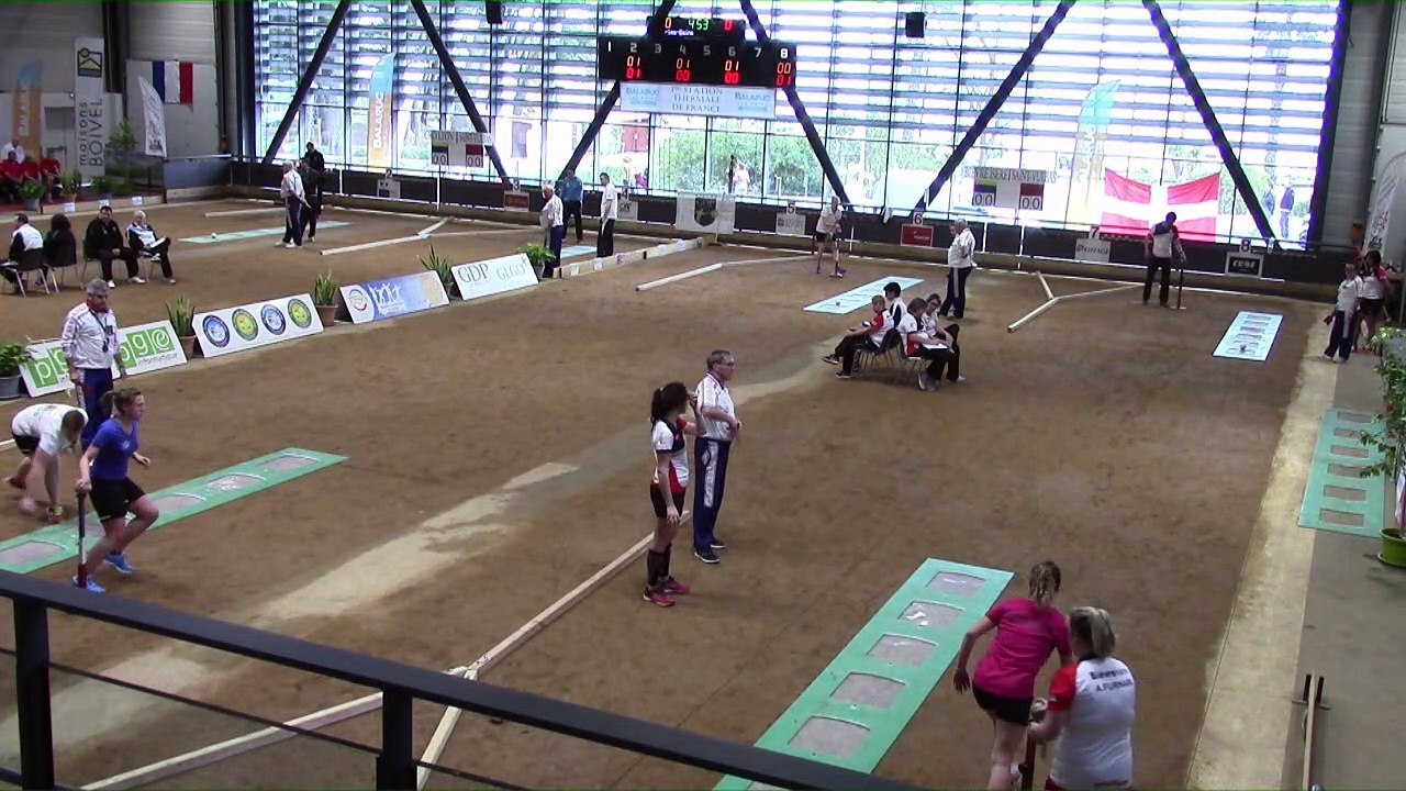 Premier tour, tir progressif, finale Elite F Bièvre Isère contre Saint-Vulbas et finale Elite CRO Lyon contre Saint-Vulbas, France Clubs 2018, Balaruc-les-Bains 2018