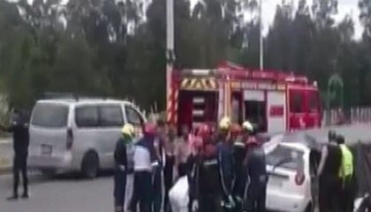 Un adulto y dos niños mueren en trágico accidente en Cañar