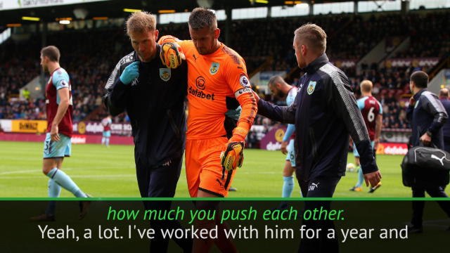 'Top class' Heaton has been fully supportive - Pope