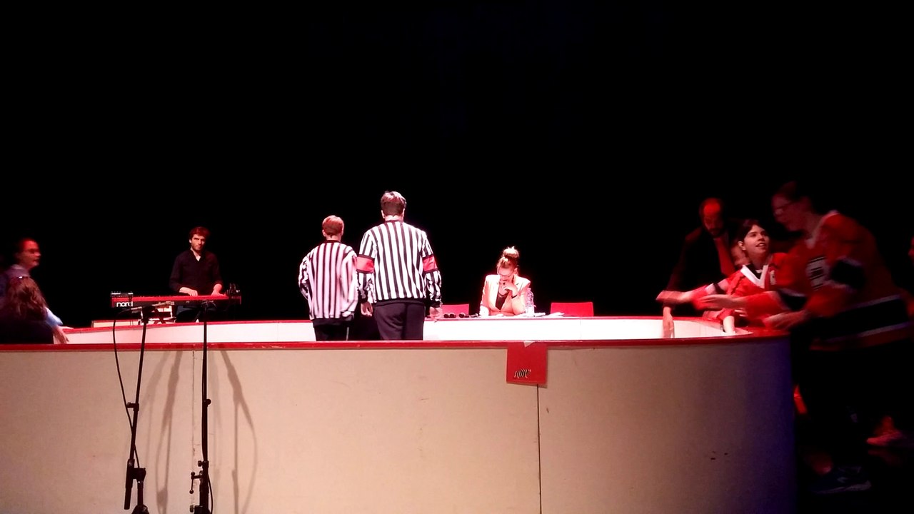Impro théâtrale - Collèges arrageois Mitterrand VS Curie : "Mauvaise image"