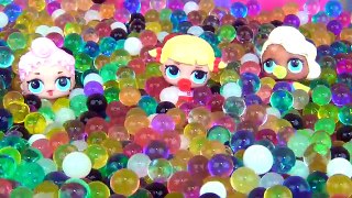 L.O.L. Surprise Doll Wave 1, 2 (Color Change, Spit Cry, Pee) HUGE ORBEEZ Magic Water Balls Pool TUYC