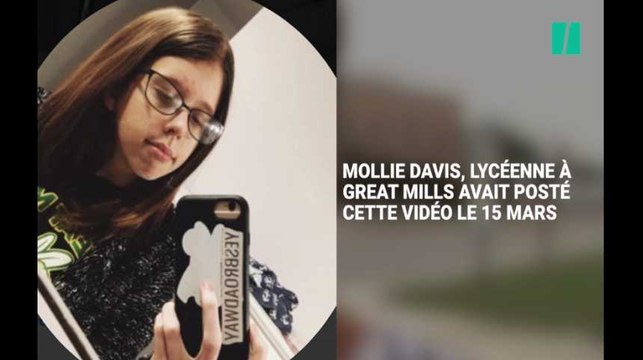 Cinq jours avant la fusillade, une élève de Great Mills avait posté une vidéo qui prend aujourd'hui tout son sens