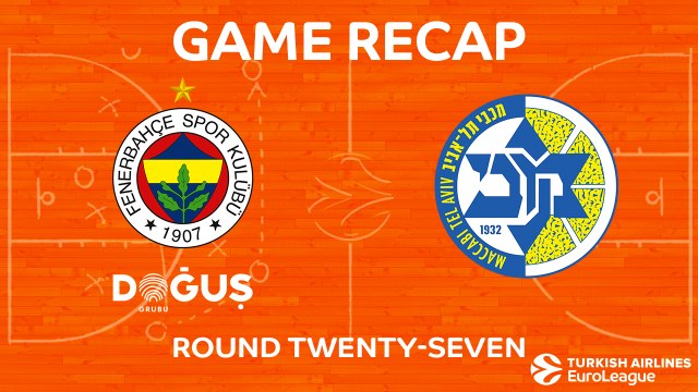 Highlights: Fenerbahce Dogus Istanbul - Maccabi FOX Tel Aviv