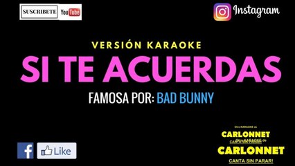 BAD BUNNY - DIME SI TE ACUERDAS