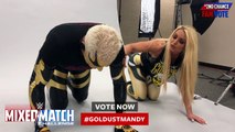Mandy Rose shows Goldust how to improve his glutes during WWE MMC Second Chance Vote
