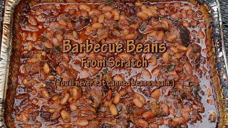Barbecue Beans from Scratch: Youll never eat canned beans again!