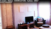 A vendre - Maison - GISORS (27140) - 5 pièces - 100m²