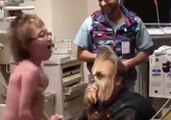 Chewbacca Visits Sick Boy, Tells Him He's Getting a New Heart