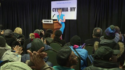 Actriz Cynthia Nixon se postula como gobernadora de NY