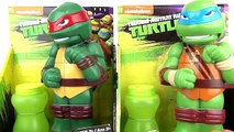 TMNT BUBBLES! Teenage Mutant Ninja Turtles Bubble Maker, Action Blower with Toy Surprises / TUYC
