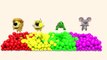 Renkleri ögrenme Sayilari tanimak supriz yumurtalar kamyon oyunu çocuk filmi dondurma hayvanları ögr