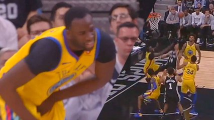 Karma KICKs Draymond Green In the Balls!