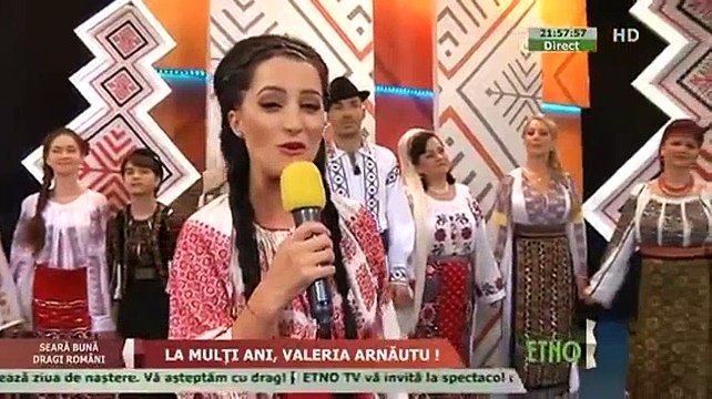 Adriana Deaconu - Am plecat seara pe vale (Seara buna, dragi romani! - ETNO TV - 30.06.2015)