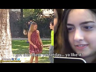 Young Girl setups her 13 Year old Boyfriend to see if he'll cheat!