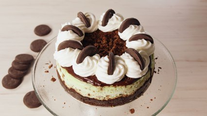 This Thin Mint Cheesecake Is Dangerously Good