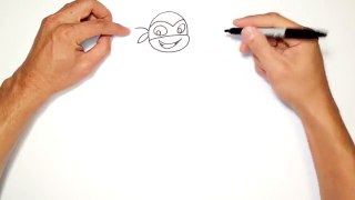 How to Draw Michelangelo- TMNT- Video Lesson