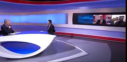 بعد حشره من الضيف مذيع الجزيرة يدعي أن الأسئلة مرتبة مسبقاً مع ولي العهد السعودي