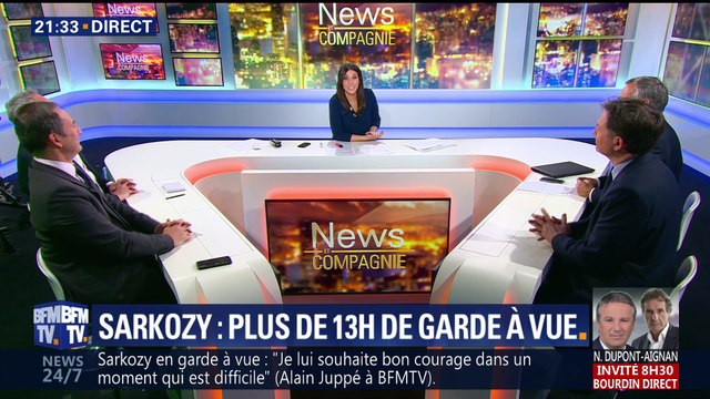 Soupçons de financement libyen: Nicolas Sarkozy en garde à vue (2/2)