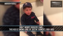 Justin Turner Offers Free Tickets to Kid Who Wanted to Kiss His 'Boo-Boo'