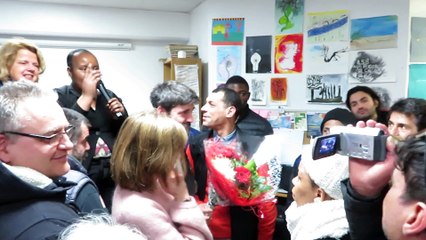 Inauguration du GEM "L'Ombragé 93" Intervention Alvine Gagnon, présidente du GEM