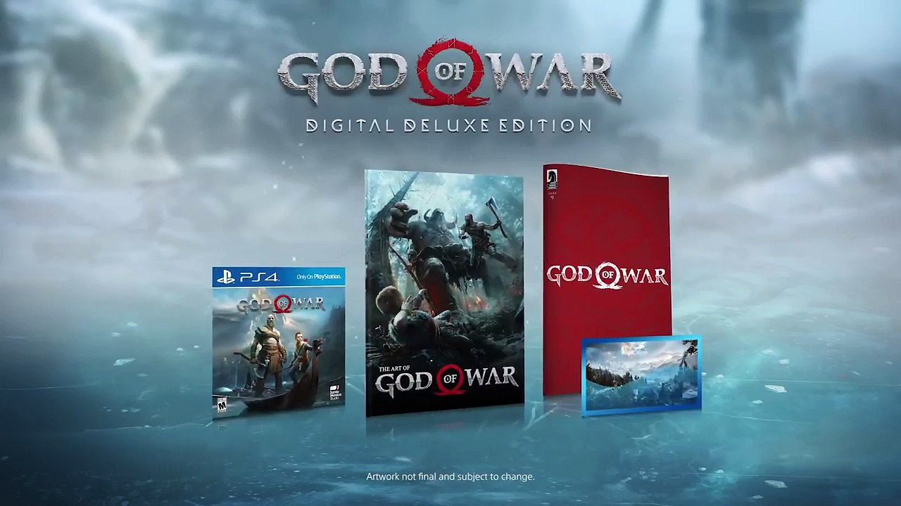 GOD OF WAR 4 Pre-order Trailer (2018)