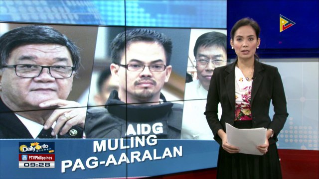 Kaso nina Espinosa, Lim at iba pa, pag-aaralan muli ng DOJ