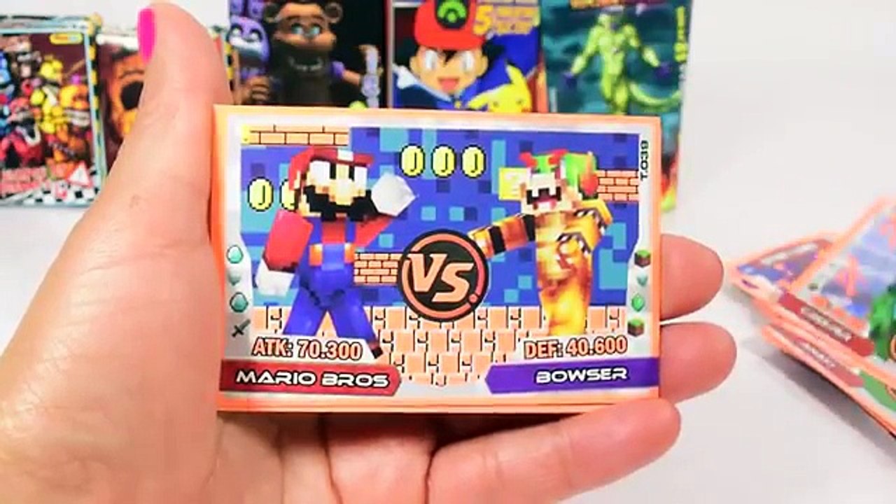 Tarjetas Coleccionables de Dragon Ball Z, Pokem...