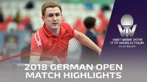 2018 German Open Highlights I Ruwen Filus vs Viacheslav Burov (Qual)